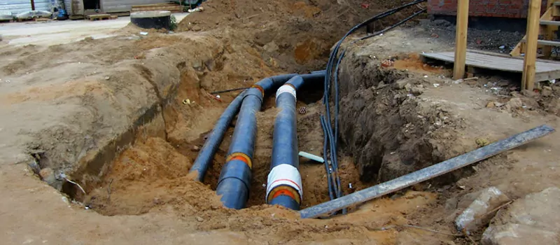 Main Water Line Installation in Glen Abbey, Oakville