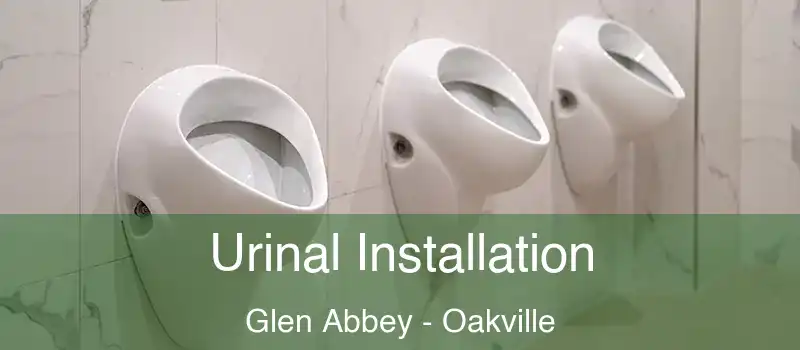  Urinal Installation Glen Abbey - Oakville